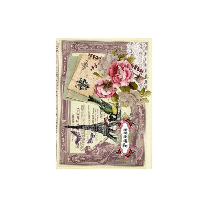 copy of Papel de arroz esfera reloj